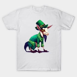 Just A Goat For St. Patrick's Day T-Shirt